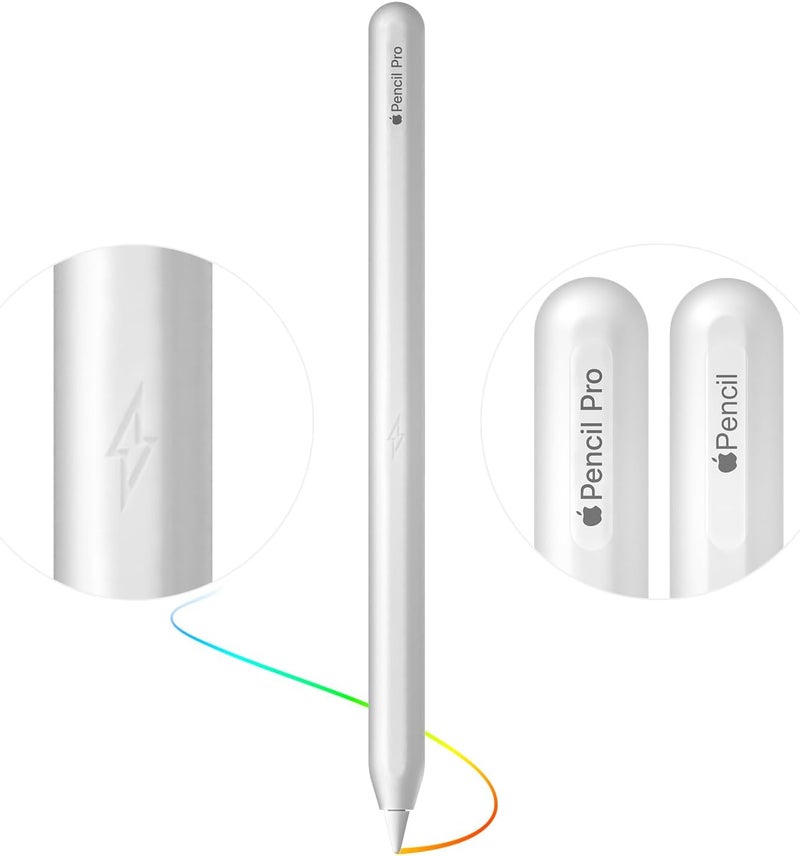 AKSHFETH Ultra Thin Protective Pencil Cover for Apple Pencil Pro &Apple Pencil 2nd Gen Silicone Case Sleeve Compatible with Apple Pencil Pro (Transparent) - Image 1